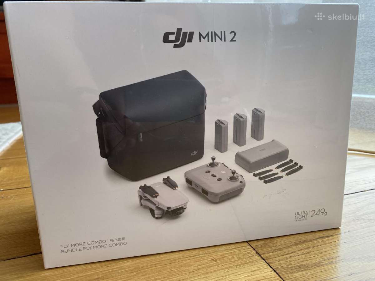 Nauji Dji Mavic Air2s, Mini2 3 combo ir baterijos - nuotraukos Nr. 5