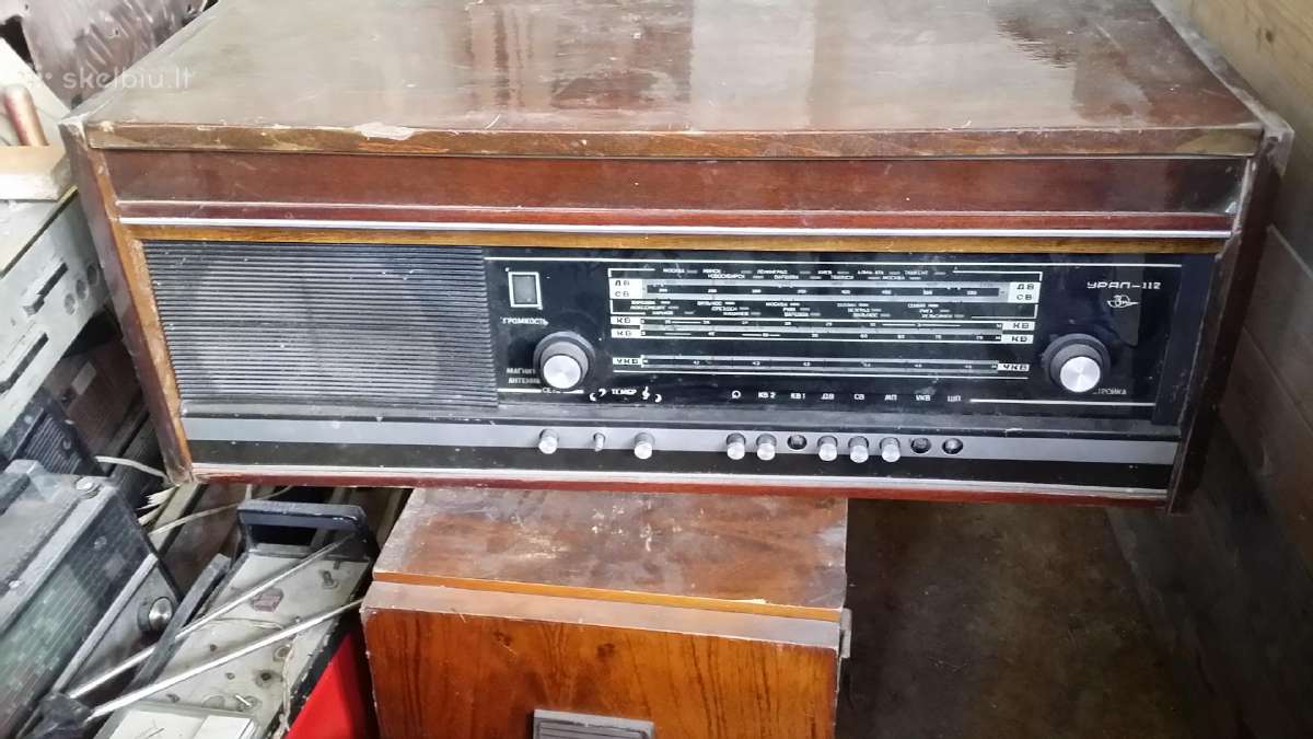 Senos radijos ir magnetofonai - nuotraukos Nr. 11