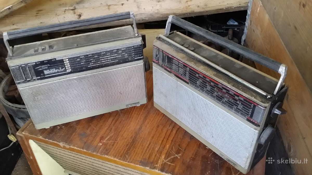 Senos radijos ir magnetofonai - nuotraukos Nr. 17