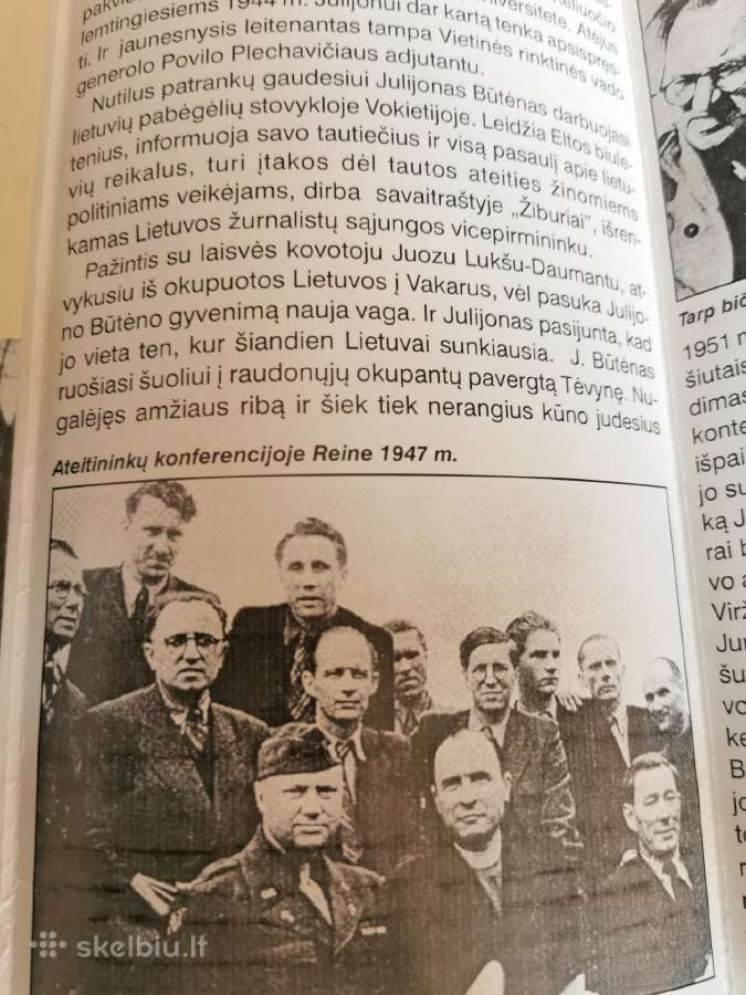 Senas lankstinukas apie partizaną J. Būtėną. - nuotraukos Nr. 6