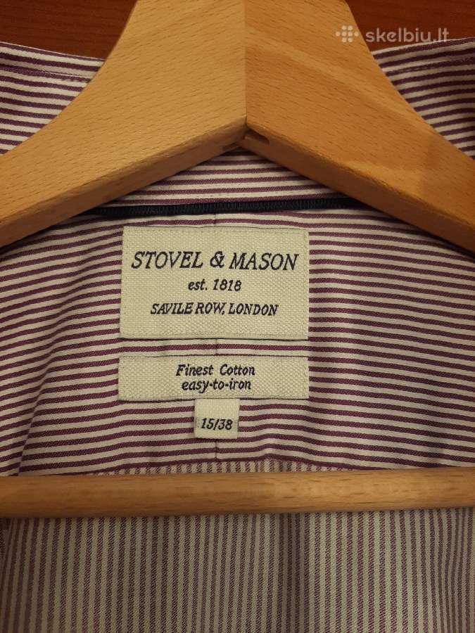 Stovel & Mason vyriški marškiniai - nuotraukos Nr. 2