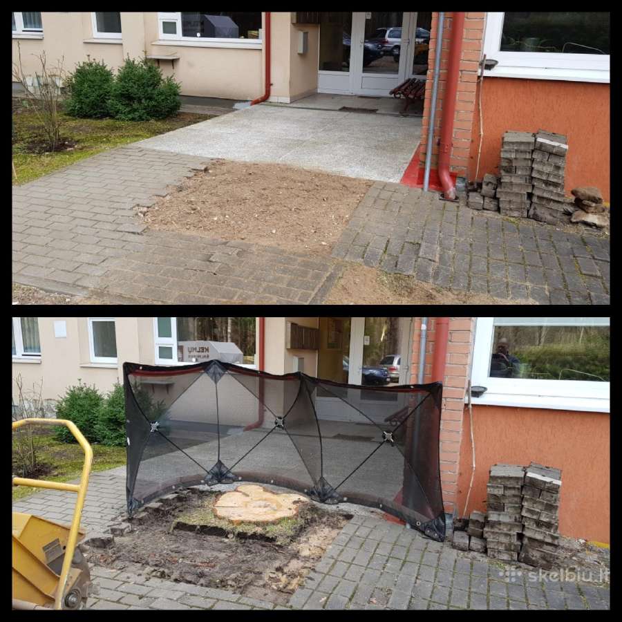 Kelmų frezavimas, šalinimas, naikinimas, rovimas - nuotraukos Nr. 5
