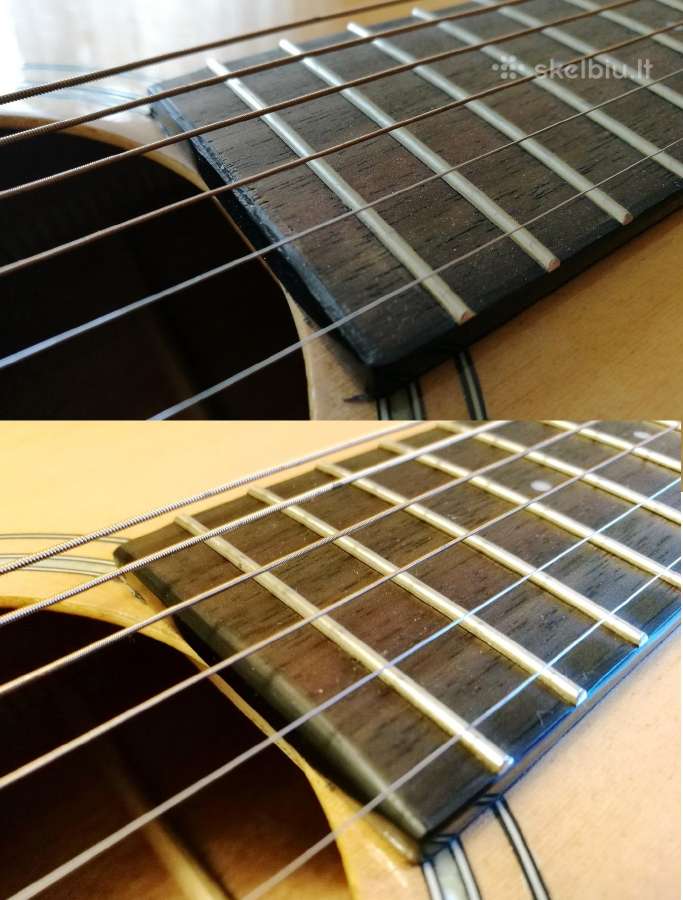 Akustines gitaros igarsinimas, aksesuarai, priedai - nuotraukos Nr. 21
