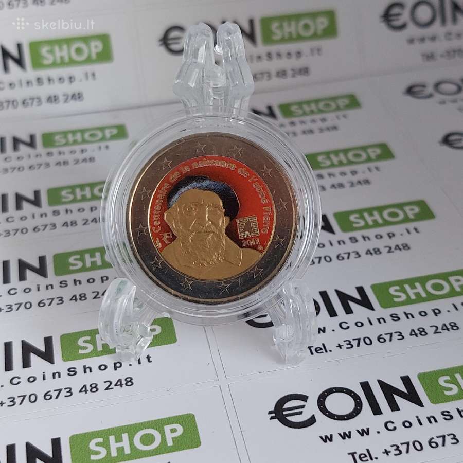 Lietuvos ir kt Euro šalių spalvotos monetos - nuotraukos Nr. 14