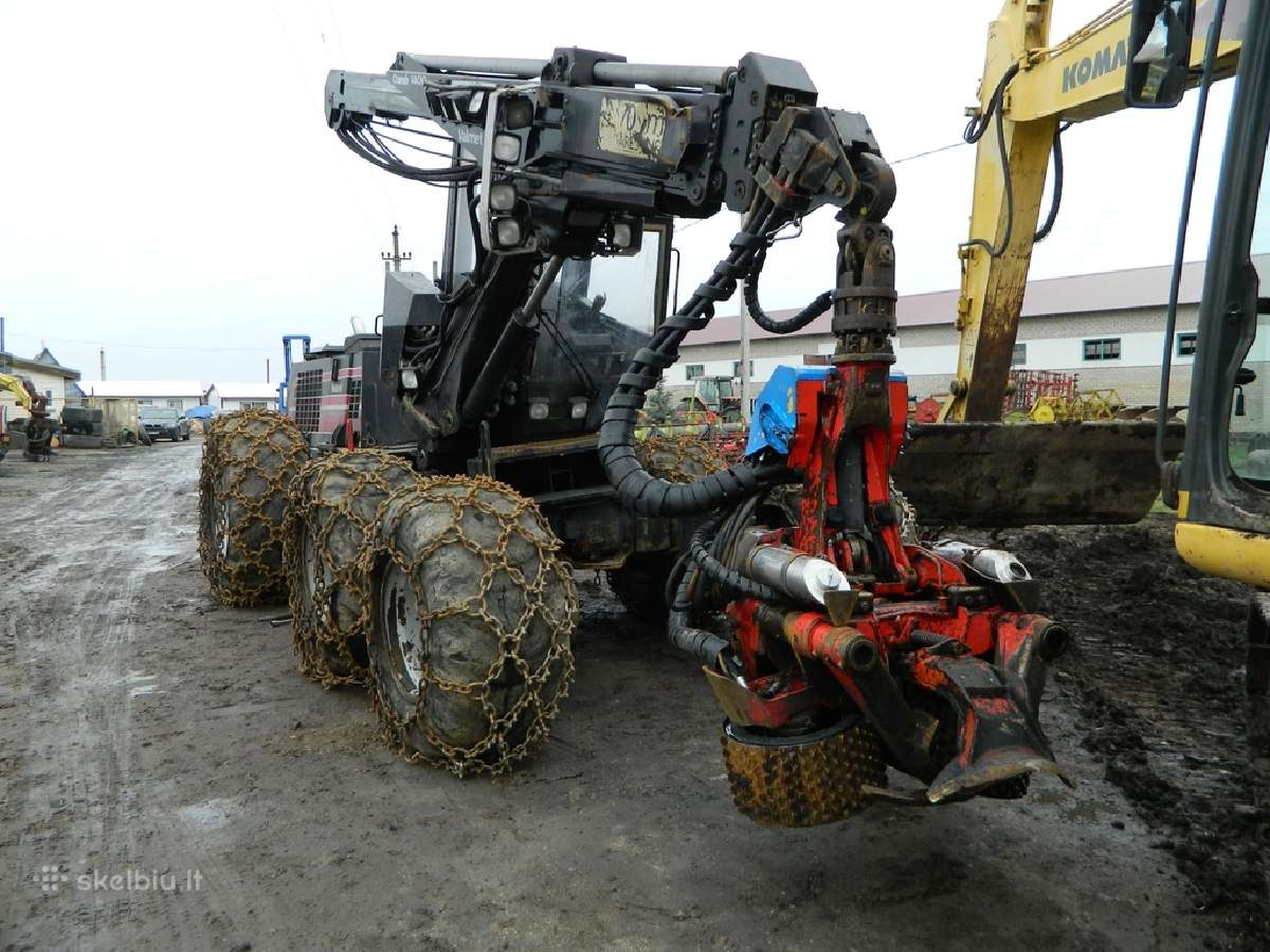 Harvesteris Valmet 911 ardomas dalimis - nuotraukos Nr. 2