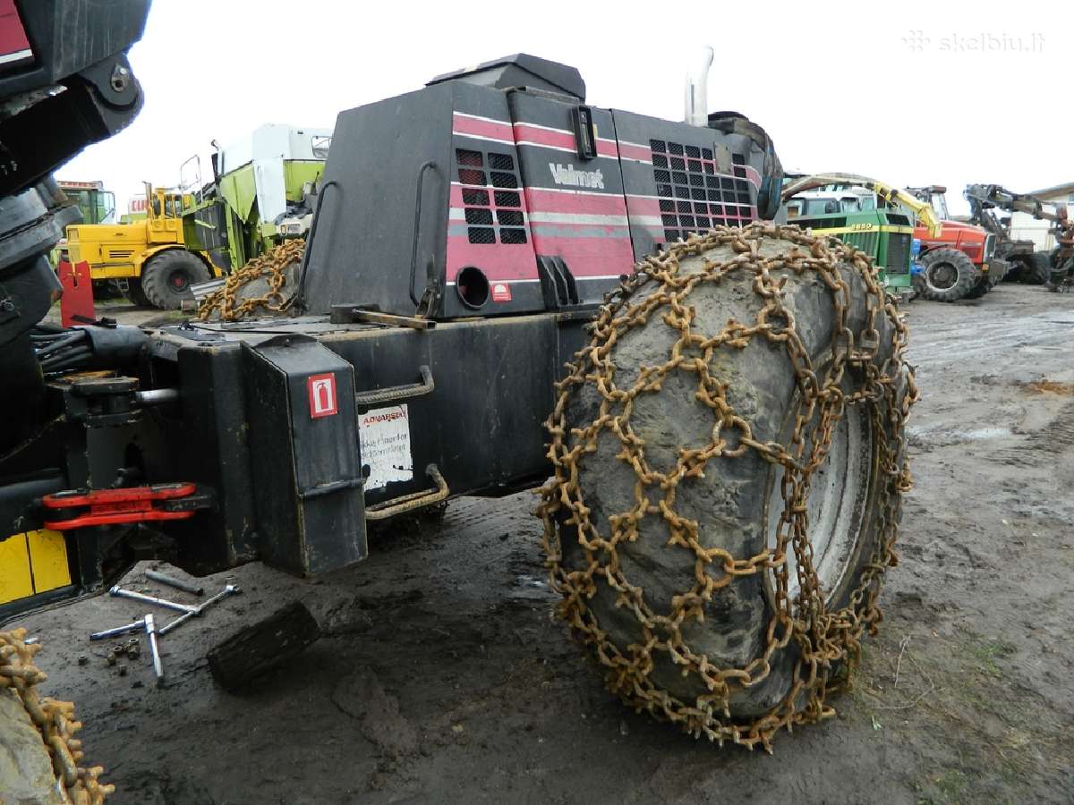 Harvesteris Valmet 911 ardomas dalimis - nuotraukos Nr. 4