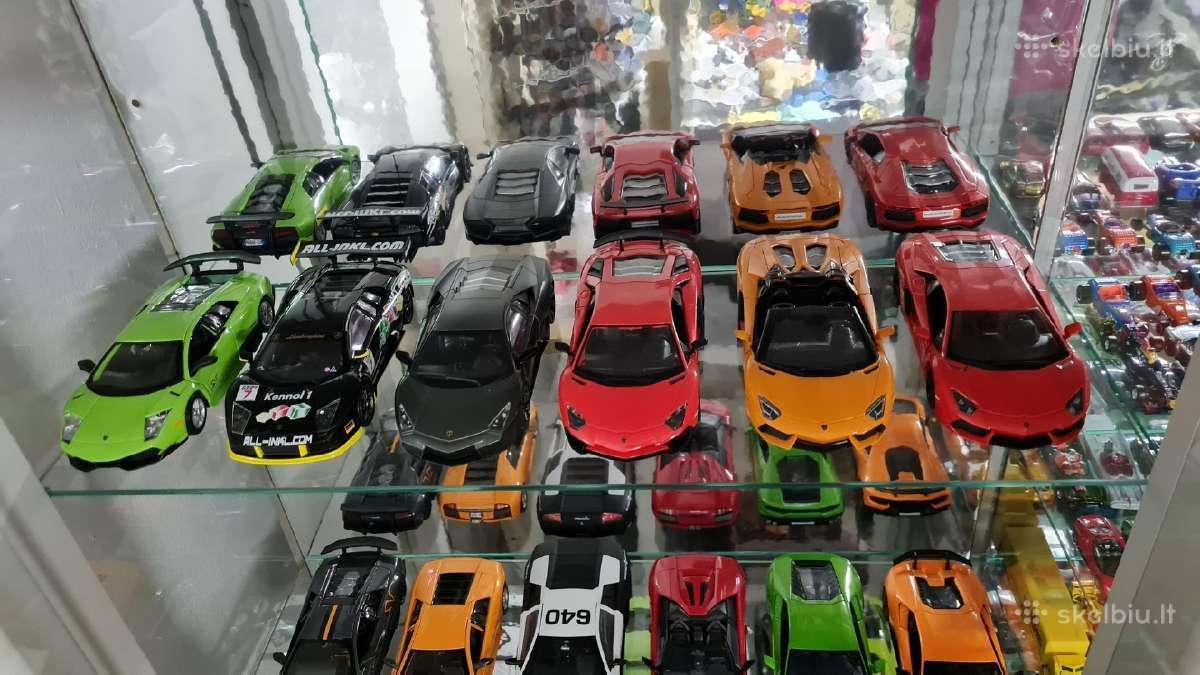 Lamborghini kolekcija modeliukai 1:24 modeliai - nuotraukos Nr. 2