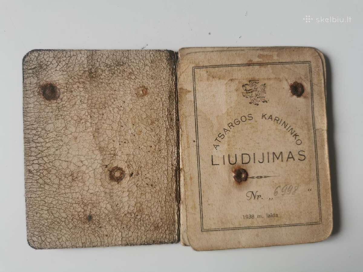 Lk atsargos liudijimas