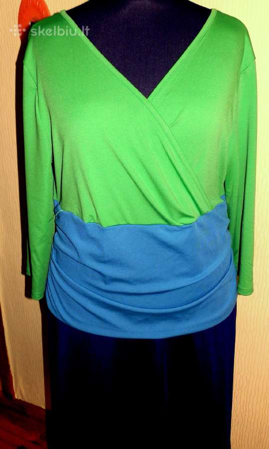 Trispalvė suknutė 5xl - nuotraukos Nr. 4