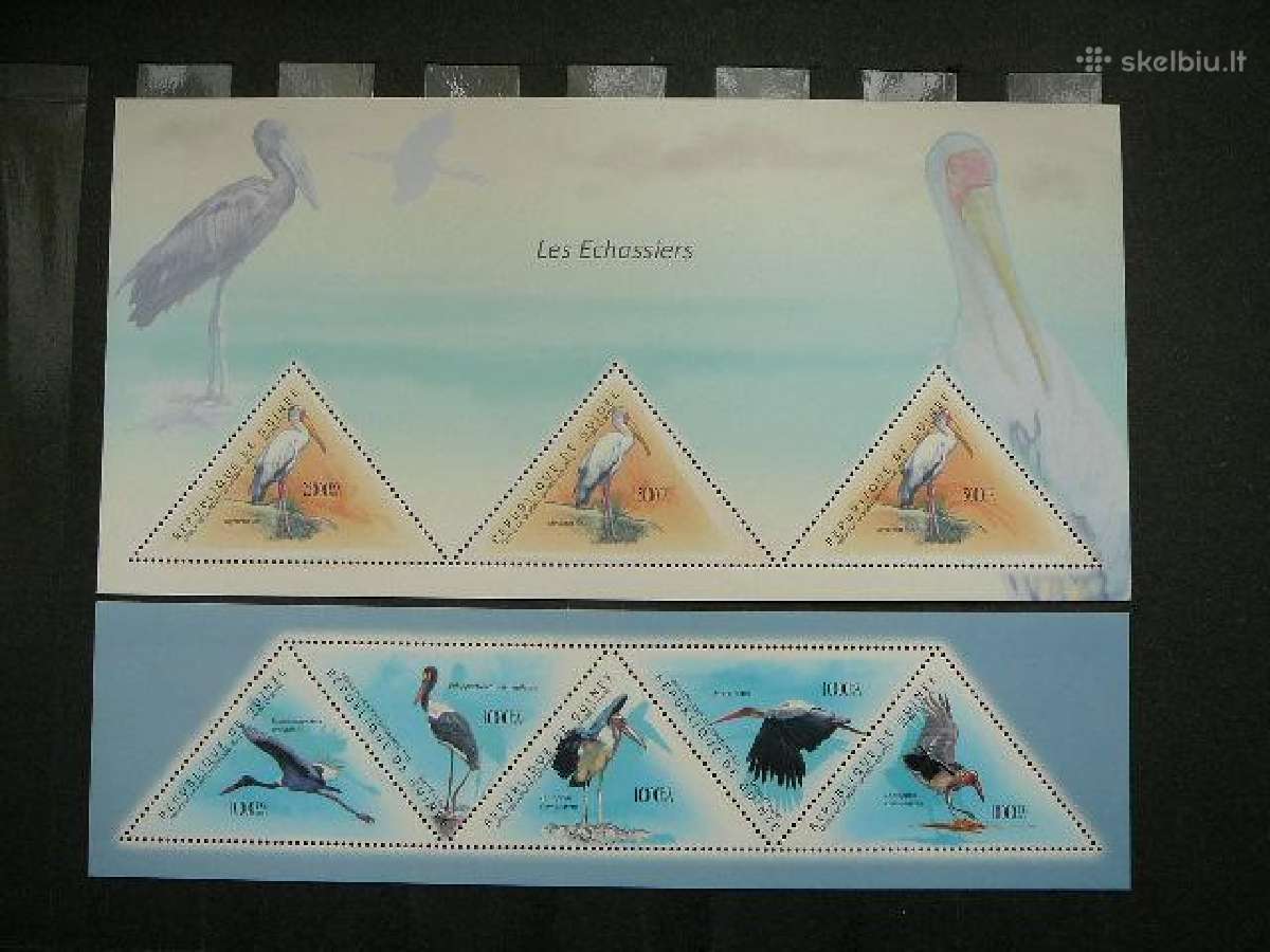 Pauksciai Gvineja 2011 Mnh vgv191