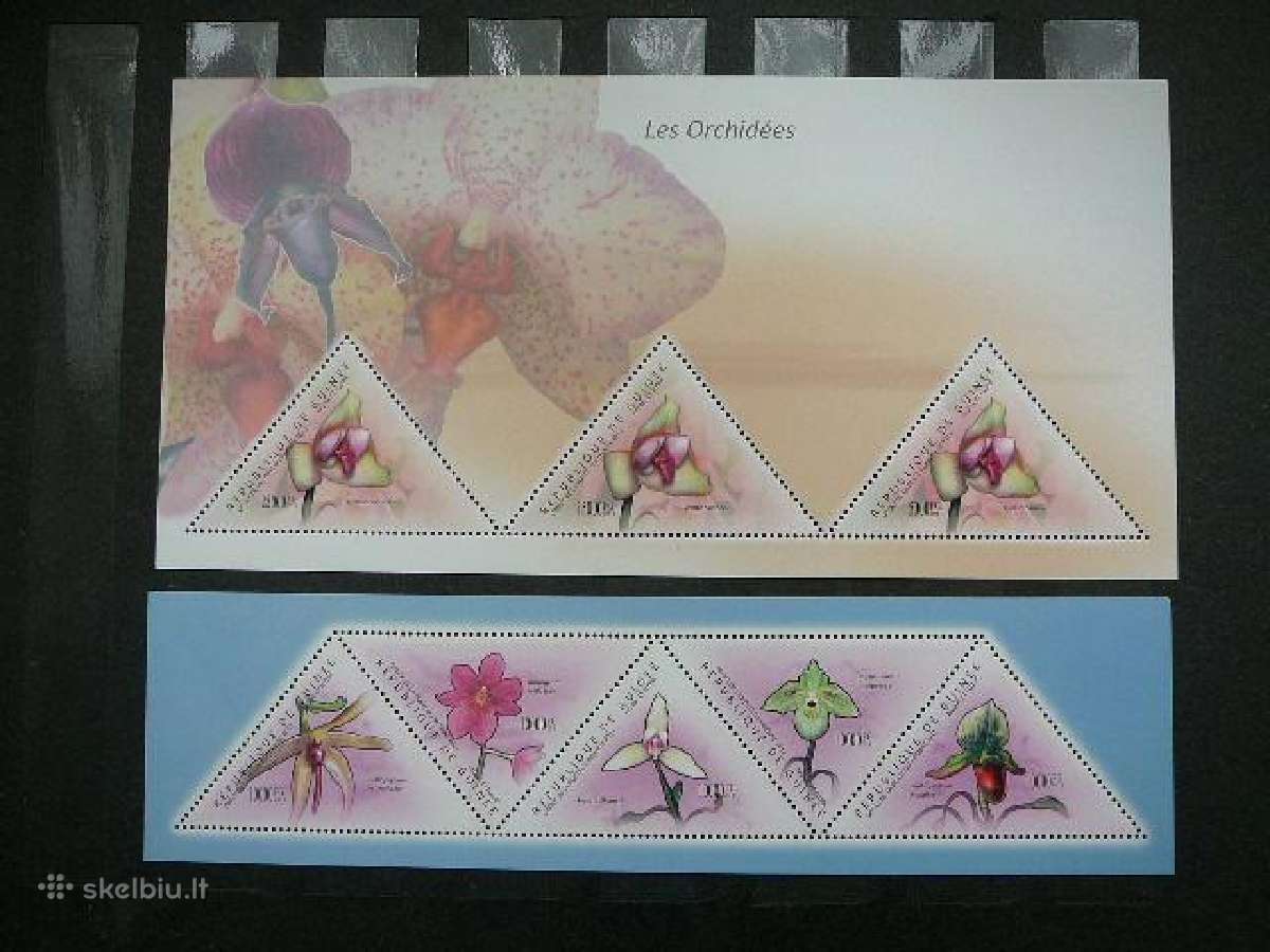 Orchidejos Geles Gvineja 2011 Mnh vgv173