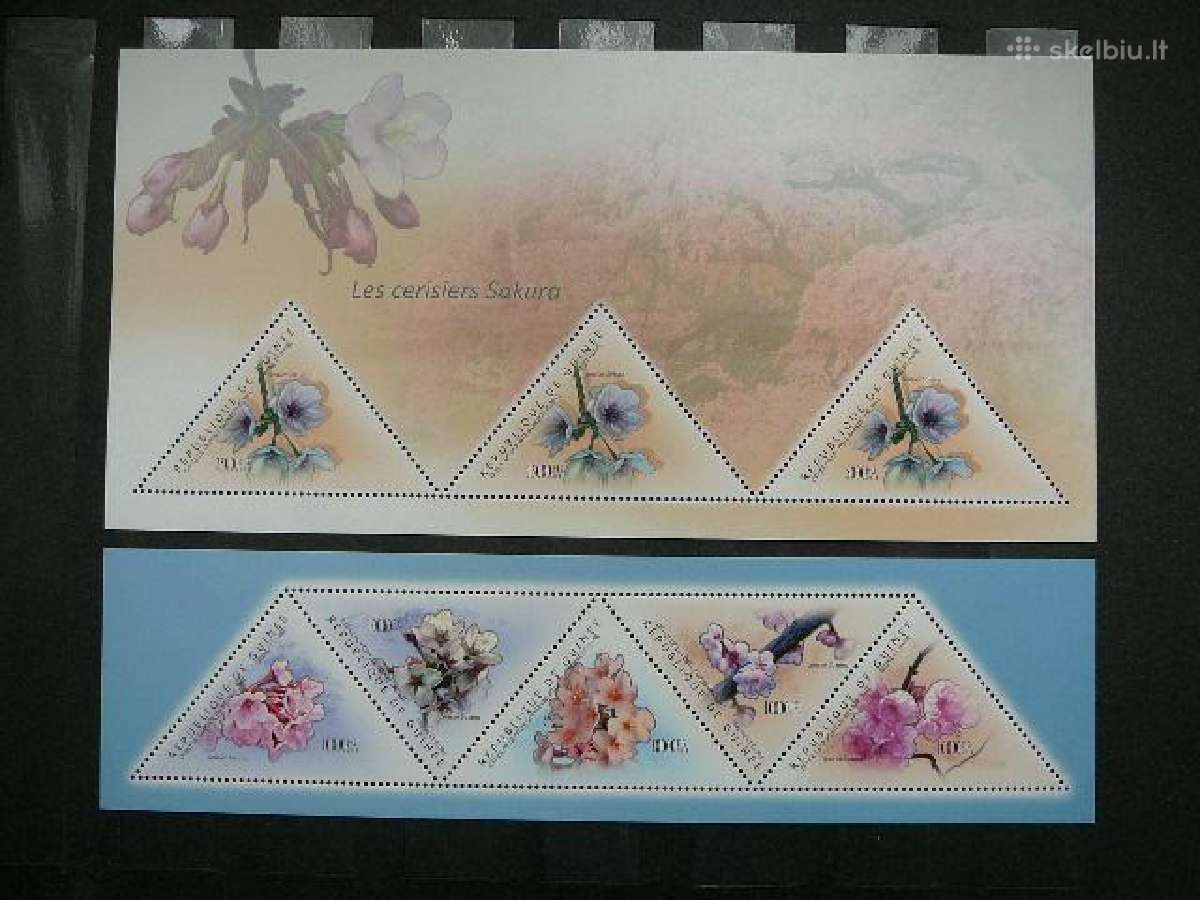 Sakura Geles Gvineja 2011 Mnh vgv174