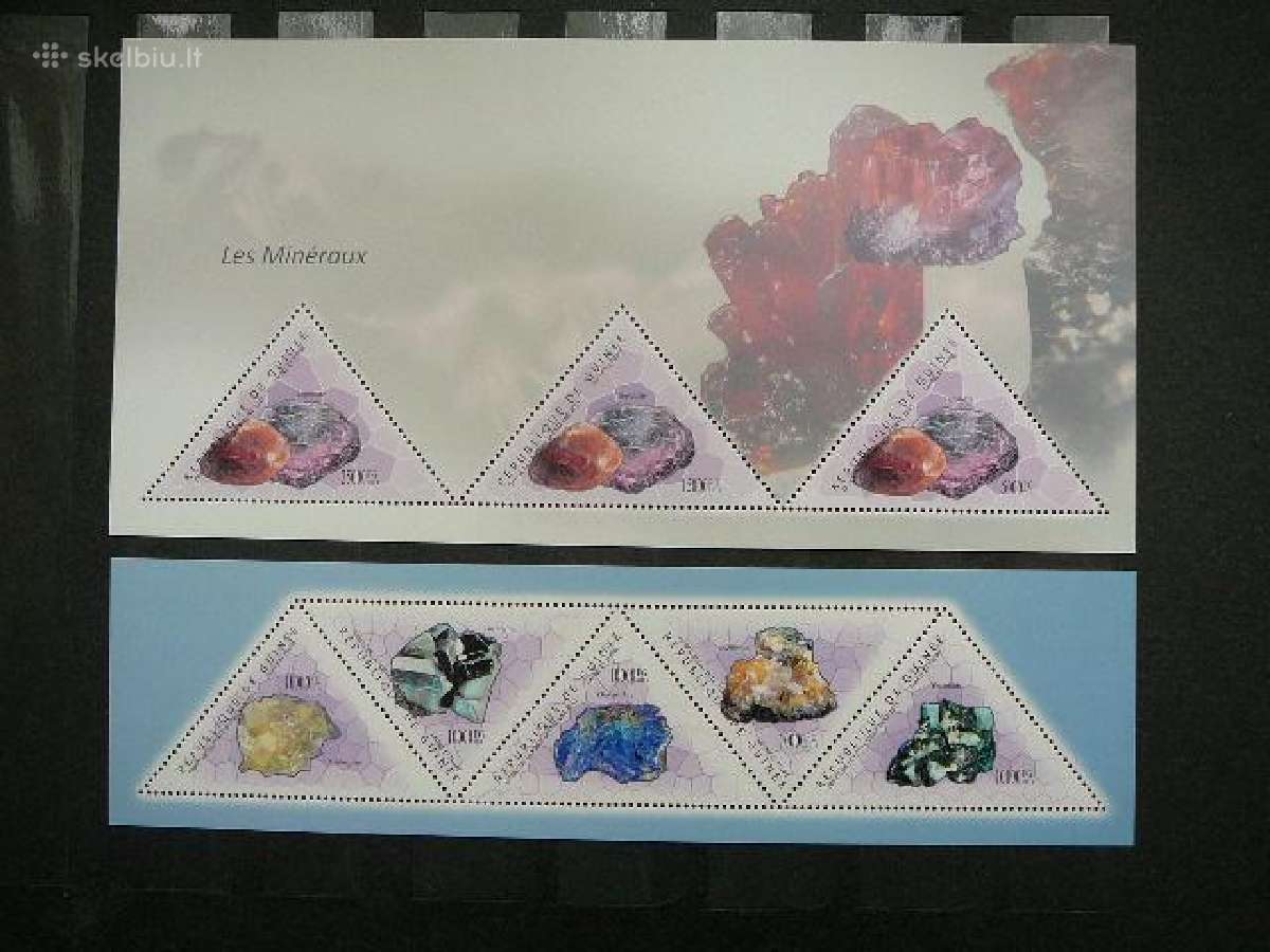 Mineralai Gvineja 2011 Mnh vgv175
