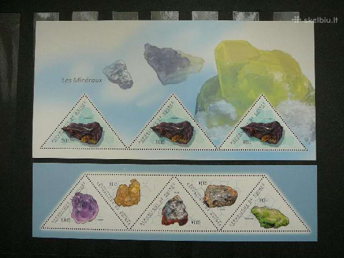 Mineralai Gvineja 2011 Mnh vgv176