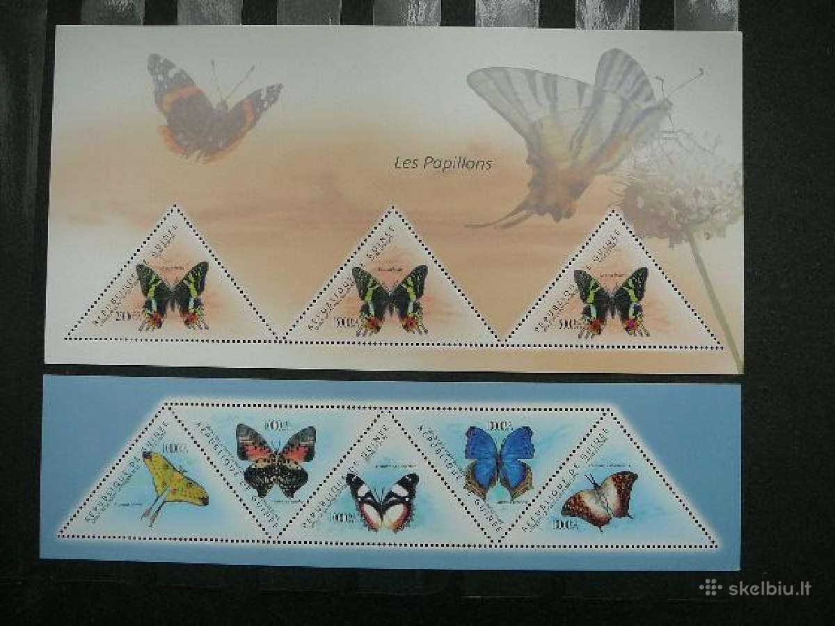 Drugeliai Gvineja 2011 Mnh vgv182