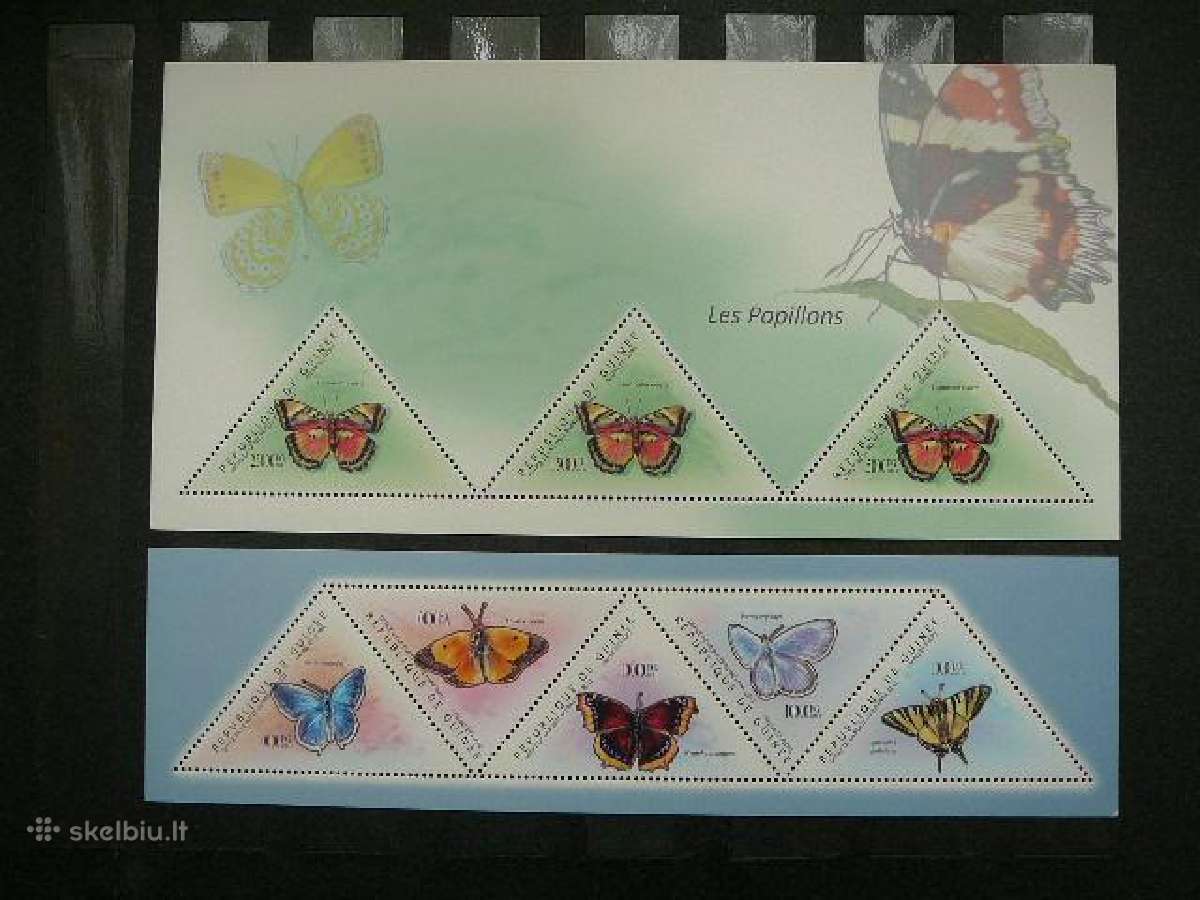 Drugeliai Gvineja 2011 Mnh vgv181