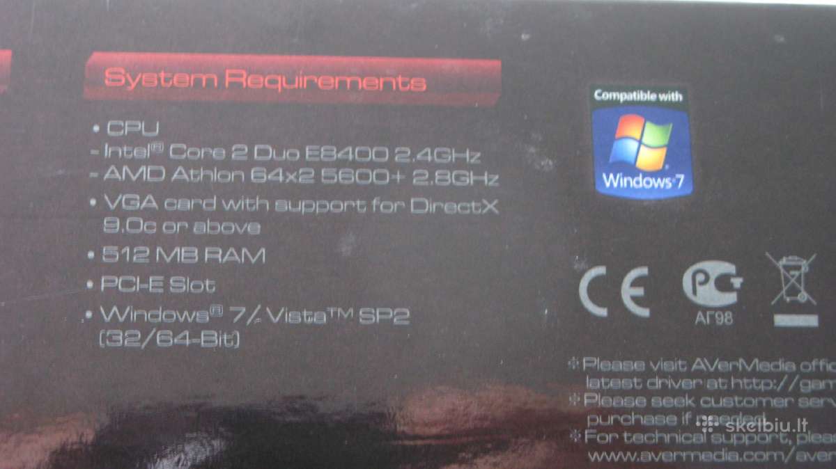 Avermedia Live Gamer HD Recentral , modelis C985 - nuotraukos Nr. 4