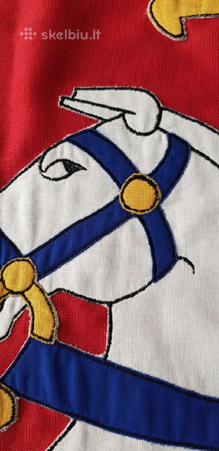 Lietuvos Vėliava Vytis Istorine trispalvė pasiūta - nuotraukos Nr. 5