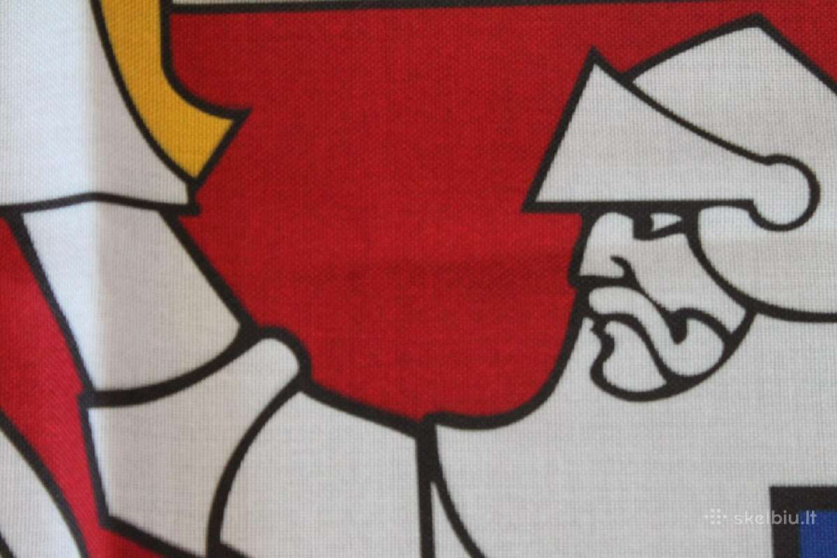 Lietuvos Vėliava Vytis Istorine trispalvė pasiūta - nuotraukos Nr. 6