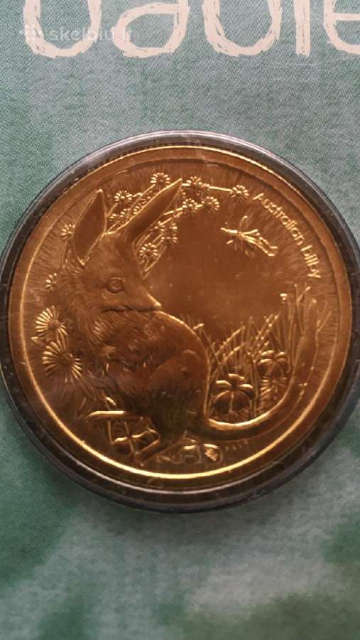 Moneta Australija 2011m. 1 doleris, cu-ni