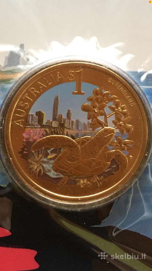Moneta Australija 2009m. 1 dollar, cu-ni