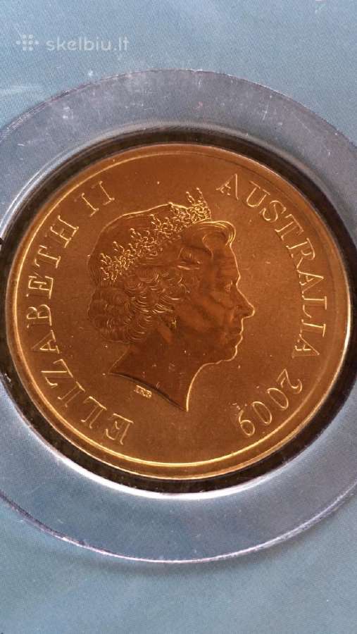 Moneta Australija 2009m. 1 dollar, cu-ni - nuotraukos Nr. 2