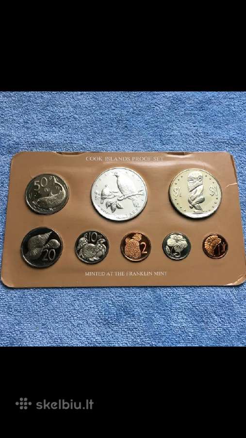 Monetos Cook isl. 1979m. 5 dollaras sidabras