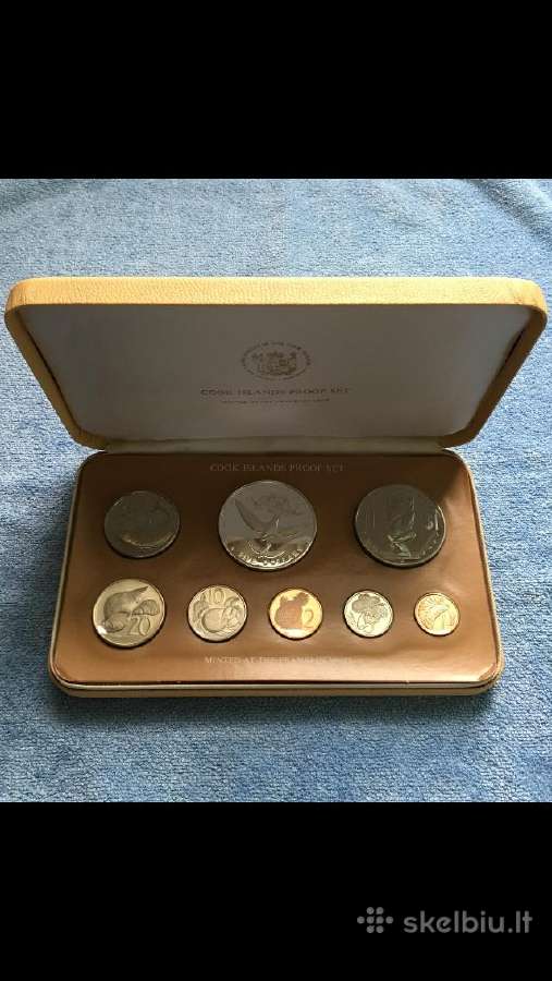 Monetos Cook isl. 1977m. 5 dollaras sidabras - nuotraukos Nr. 3