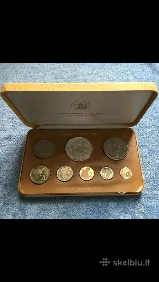 Monetos Cook isl. 1978m. 5 dollaras sidabras - nuotraukos Nr. 3