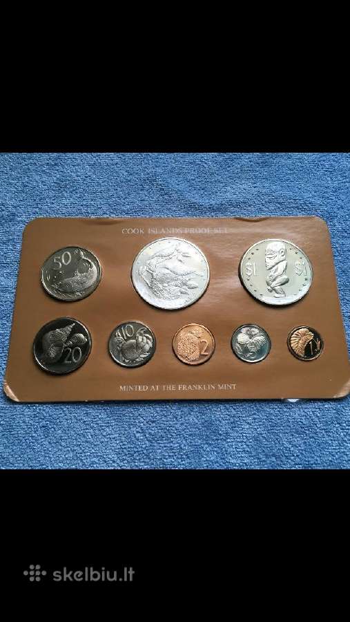 Monetos Cook isl. 1978m. 5 dollaras sidabras