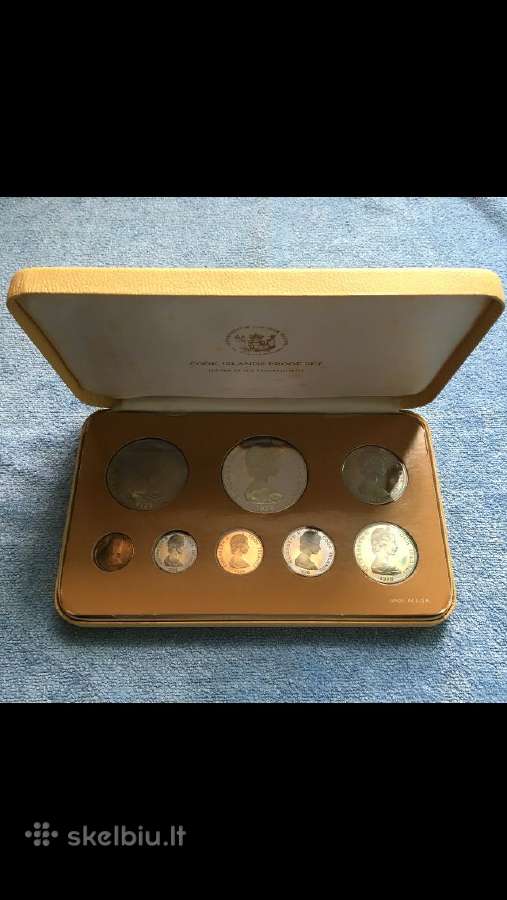 Monetos Cook isl. 1978m. 5 dollaras sidabras - nuotraukos Nr. 4