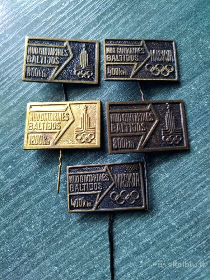 1980m. Maskvos olimpiada.
