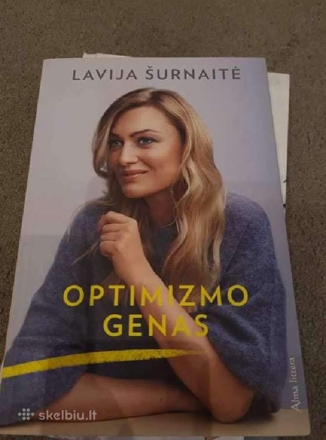 Knyga Lavija Šurnaitė Optimizmo Genas