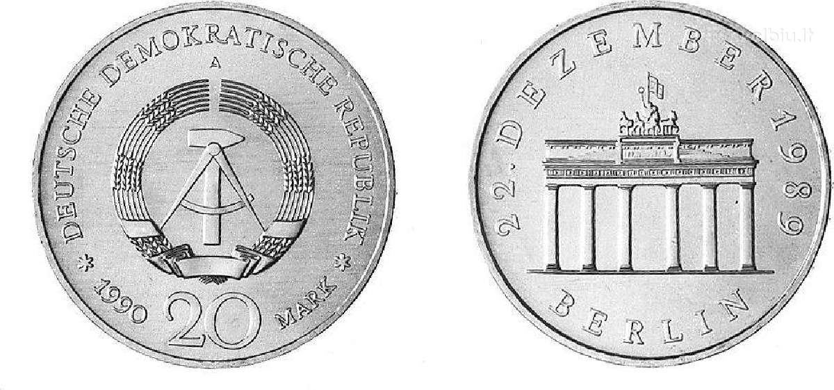 Vokietija Ddr 1990 Berlin