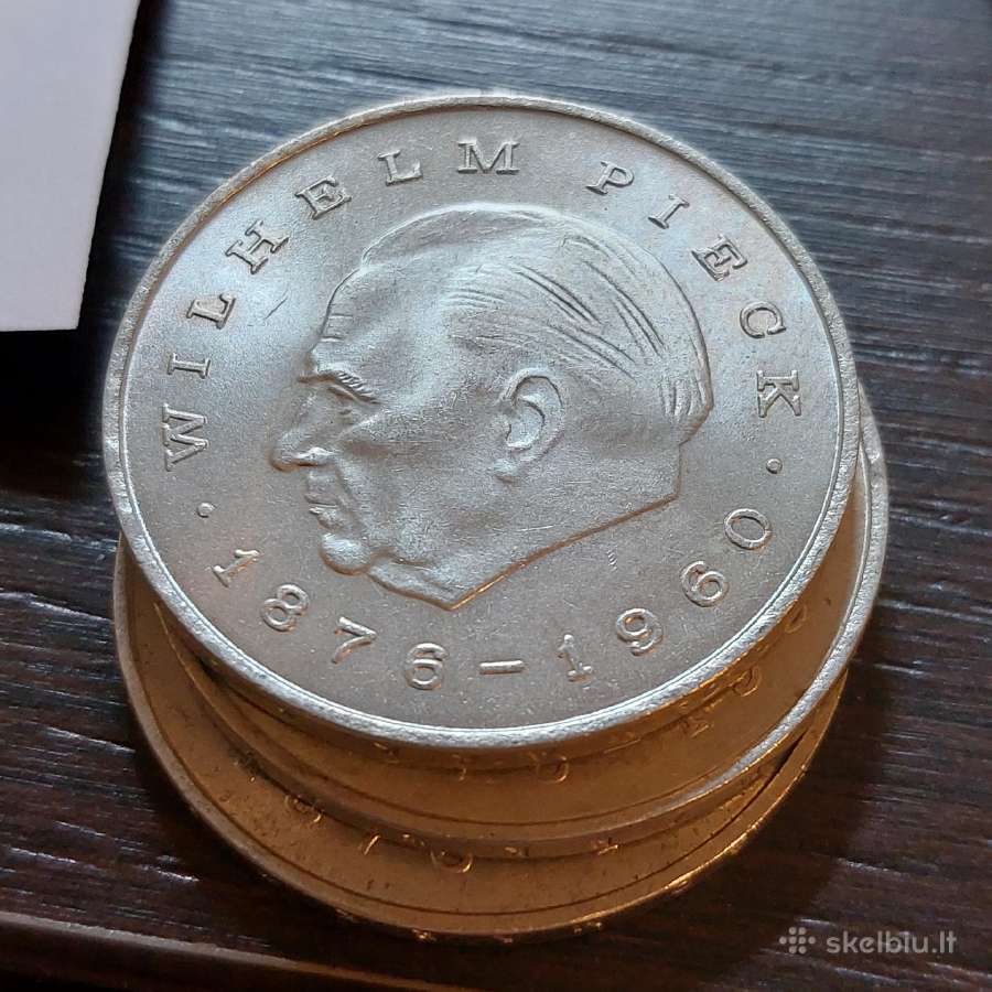 Vokietija 1972 ddr Wilhelm Pieck 20 mark