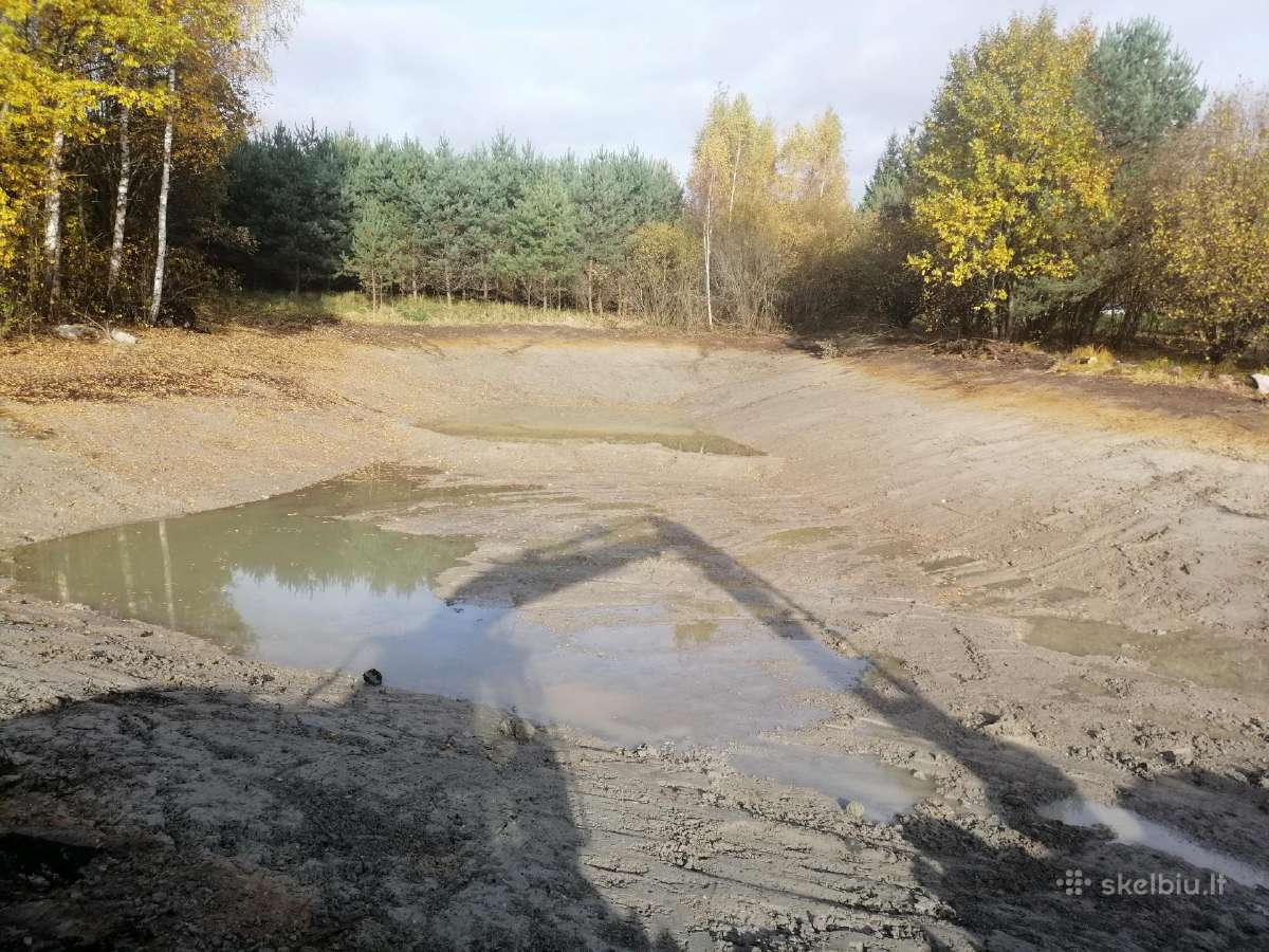 Tvenkinių Kasimas - Ekskavatorių Nuoma - nuotraukos Nr. 12