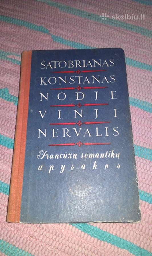 Šatobrianas Konstantinas Nodje Vinji Nervalis 1979