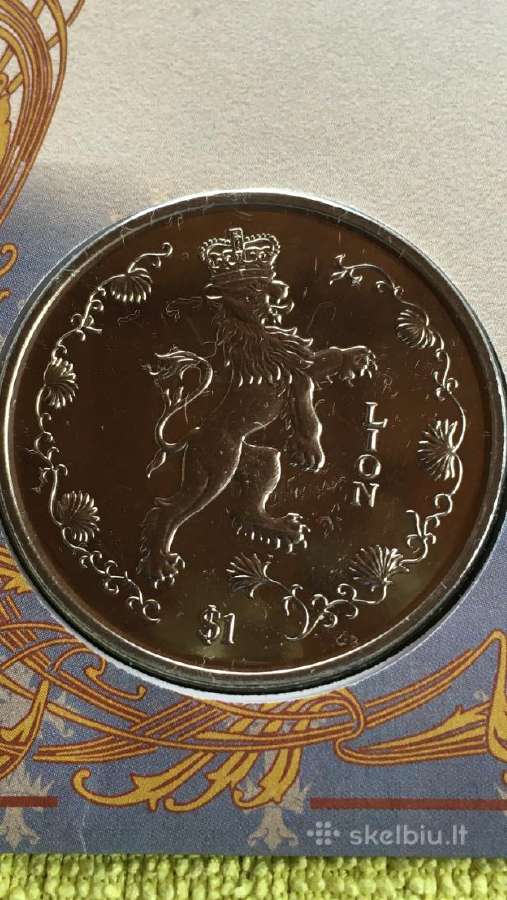 Moneta Sierra Leone 1997m. 1 dollar, cu-ni
