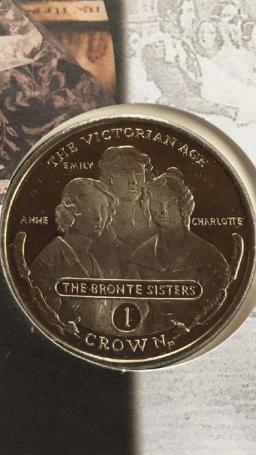 Moneta Gibraltar 2001m. 1 krona, cu-ni