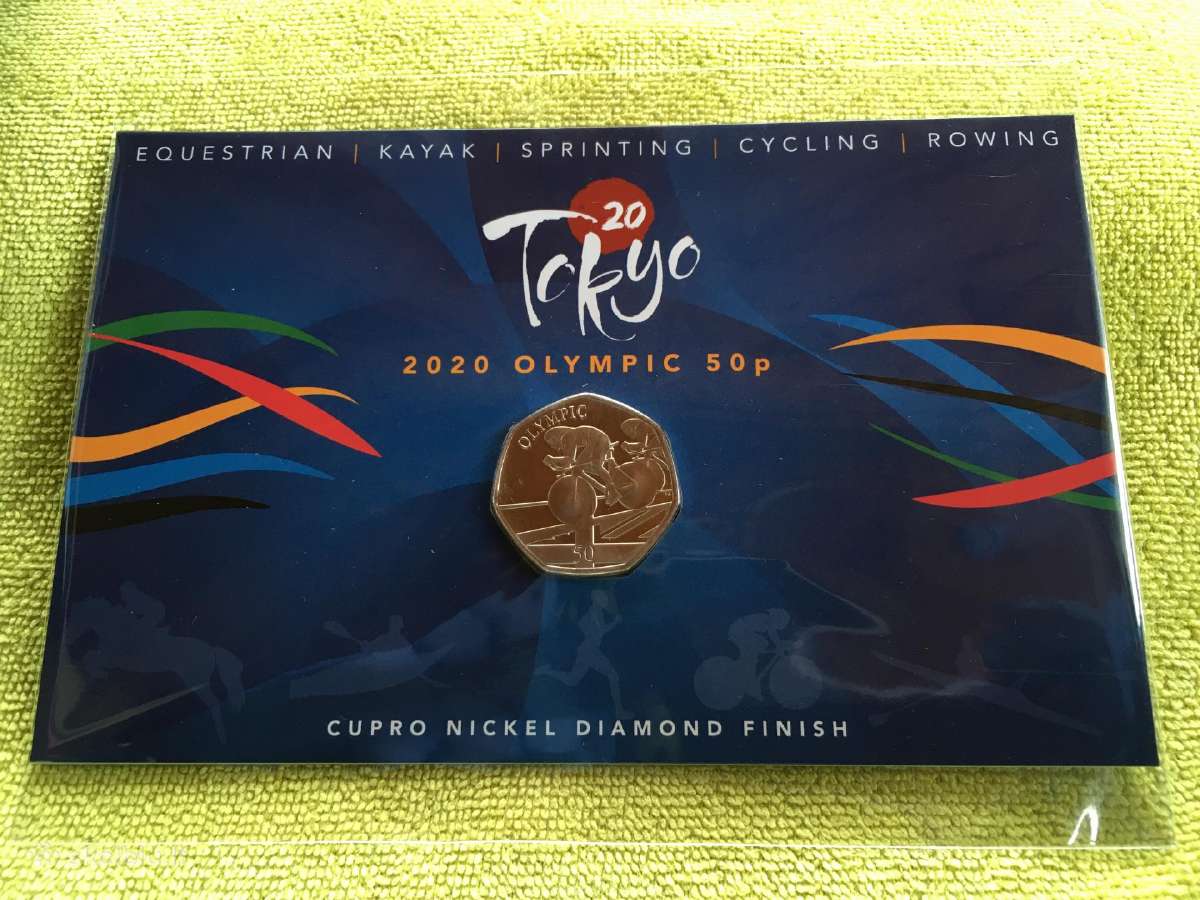 Moneta Gibraltar 2021m. 50 pensu, cu-ni - nuotraukos Nr. 3