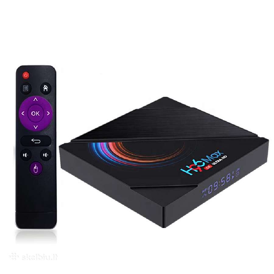 Spartus H96max TV Box,android 10, 2/16 GB