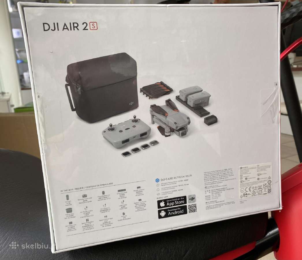 Nauji Dji Mavic Air2s, Mini2 3 combo ir baterijos - nuotraukos Nr. 6