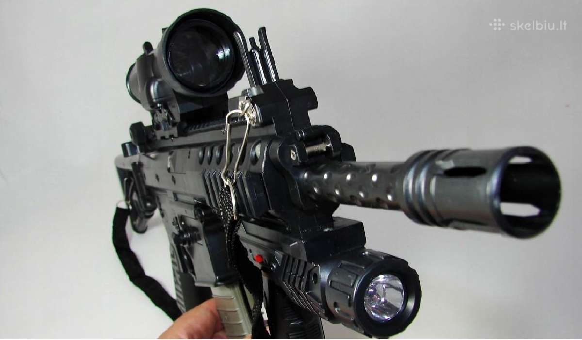 Pasunkintas, rimtas Airsoft automatas G36 + optika