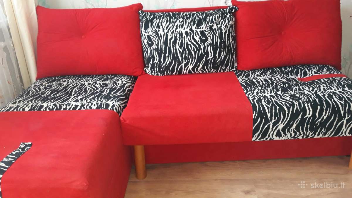 Parduodu sofa - lova su pataline deze. 180 240