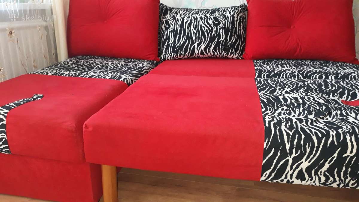 Parduodu sofa - lova su pataline deze. 180 240 - nuotraukos Nr. 2