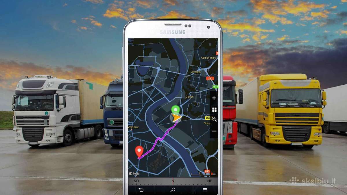 Instaliacija Android Sygic Truck, Igo Truck Tomtom - nuotraukos Nr. 12