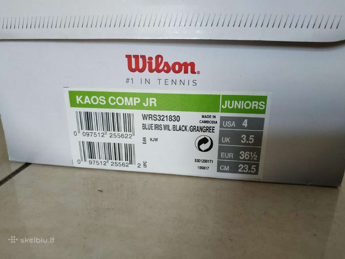 Teniso sportbaciai Wilson 36,5 - nuotraukos Nr. 6