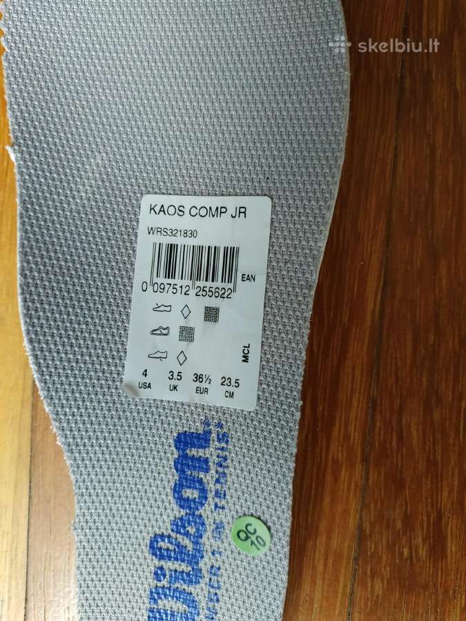 Teniso sportbaciai Wilson 36,5 - nuotraukos Nr. 8