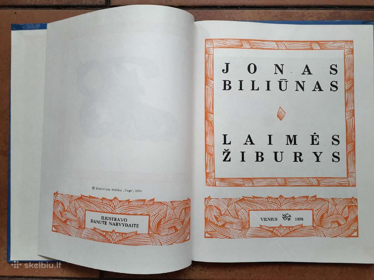 Jonas Biliūnas "Laimės žiburys" 1976 metai - nuotraukos Nr. 2