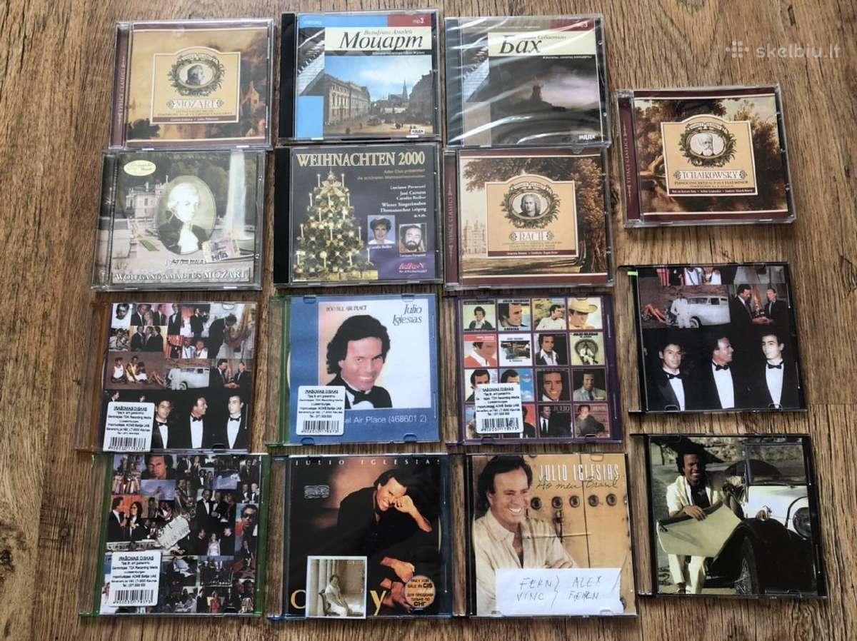Klasikine ivairi muzika CD diskuose
